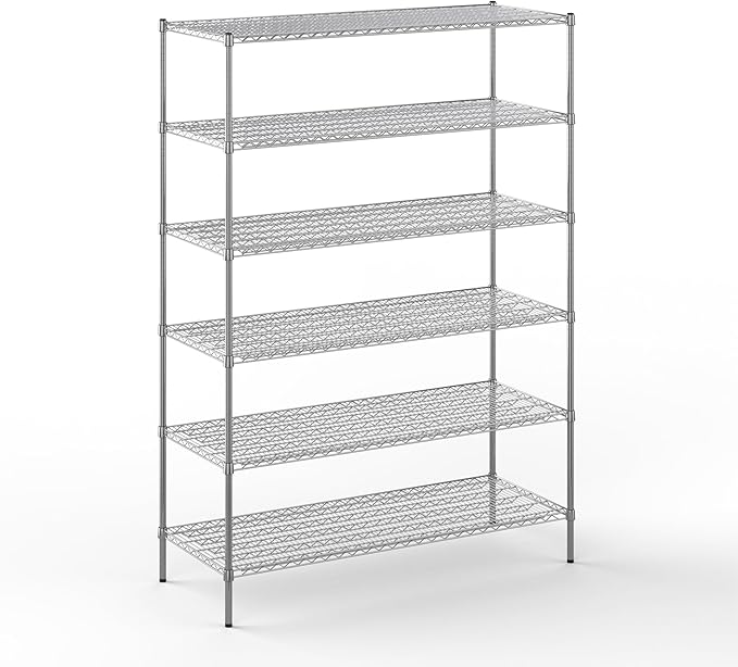 Regal Altair 24" Deep x 60" Wide x 86" Height Wire Shelving Kit | 6-Tier | NSF by Regal+Altair
