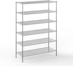 Regal Altair 24" Deep x 60" Wide x 86" Height Wire Shelving Kit | 6-Tier | NSF by Regal+Altair