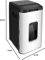 Aurora Commercial Grade 400-Sheet Auto Feed High-Security Micro-Cut Paper - Image 10
