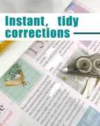 Lzerking Correction Tape, Instant White It Out, Tape is Mess-free and Tear - Image 4