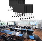 Goakwwuz Conference Room Table, Folding Conference Tables, Thicken Grey Tabletop by Goakwwuz