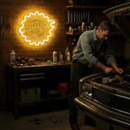 Custom Garage Neon Signs, Personalized Garage LED Signs - Image 4