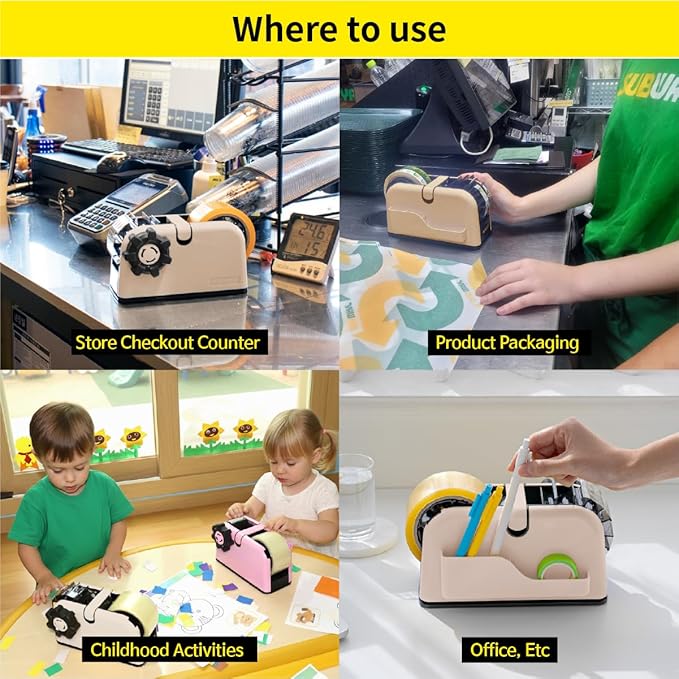 Multi-Section Tape Dispenser ZO-508: Innovative Cutter - Image 5