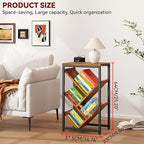IBUYKE 5 Tier Tree Bookshelf, Small Desktop Bookshelf - Image 3