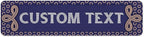 Custom Sign, Custom Street Sign, 11 Font Colors, 13 Font Styles, 4 Hole Options by MySignCenter