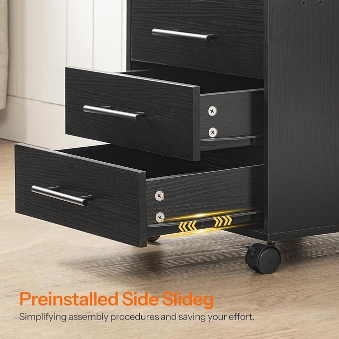 HOOBRO 5-Drawer File Cabinet, Office Cabinet - Image 6