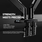 HUANUO NITROGLIDE™ Dual Monitor Stand - Image 6