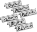 New Star Foodservice Stainless Steel Table Tent Sign, 4.75"x 1.75") by NewStarFoodservice