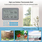 DreamSky Weather Station Indoor Outdoor Thermometer Wireless - Image 4