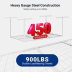 fleximounts 3x6 overhead garage storage adjustable ceiling rack, close-up detail