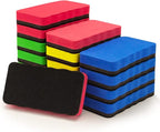JEFURE 16 Pcs Dry Erase Erasers, Magnetic Whiteboard Eraser, Magnetic Eraser by JEFURE