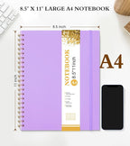 Spiral Notebook Journal 8.5” x 11”, A4 Large Notebooks - Image 2