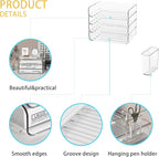 FANXIYQ 4-Tier Stackable Paper Tray Organizer - Image 3