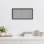 Amanti Art Black Framed Magnetic Board 13x25 Small Vision Board - Image 5
