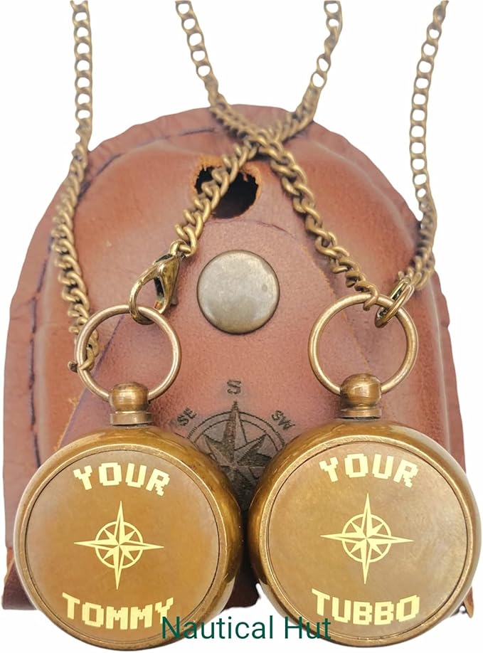 Brass Compass Personalized – Waterproof Pocket Compass - Image 4