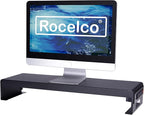 Rocelco 46" Large Height Adjustable Standing Desk Converter - Image 6