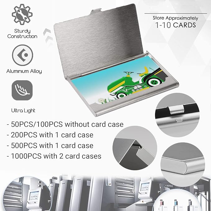 Custom Business Cards Double-Sided Personalized Stationery | Professional - Image 4