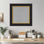 Amanti Art Black Framed Magnetic Board 22x22 Small Vision Board - Image 5