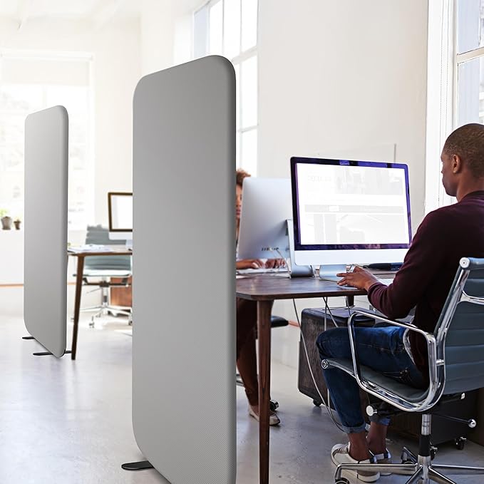 DECOLAB Standing Room Dividers, Privacy Divider Panel Wall, Portable Divider - Image 7