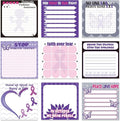 Lovarywow Domestic Violence Awareness Sticky Notes Gifts, 9 Pack Domestic by Lovarywow
