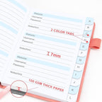 Password Keeper Book with Alphabetical Tabs，4.3"x5.7" Small Password Books - Image 6