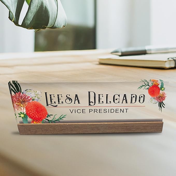 Artblox Office Personalized Name Plate - Image 7