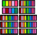 KICNIC Sticky Tabs 2250pcs, Self-Adhesive Book Tabs by KICNIC