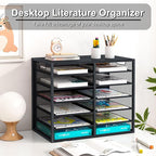 PAG Mass Mail Holder, Adjustable Countertop Literature Organizer, Student - Image 3