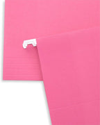 Blue Summit Supplies 25 Pink Hanging File Folders Letter Size, Reinforced - Image 5