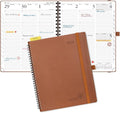 POPRUN 2026 Planner with Hourly Schedule, Vertical Layout by POPRUN
