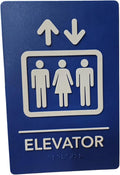 USA Made - Men's and Women's Restroom Signs ADA-Compliant Bathroom Door Signs by RockRidge