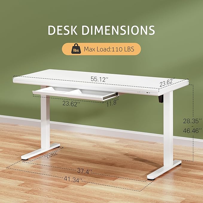 Furmax Electric Standing Desk - Image 3