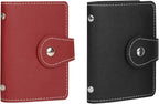 PRIVILLA 2 Pcs Credit Card Holder and business card holder，Sd Card Holder Each by PRIVILLA