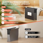 ThinkTex Extra Capacity Plastic Hanging File Folders, 3 Pack Reinforced - Image 4