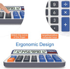 Desktop Calculator Extra Large 5-Inch LCD Display 12-Digit Big Number - Image 7