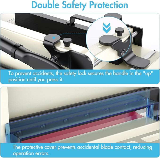 Paper Cutter 12 Inch, Heavy Duty Paper Cutter - Image 5