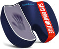 CushZone Seat Cushion, Office Chair Cushions, Car Seat Cushion, Non-Slip by CushZone