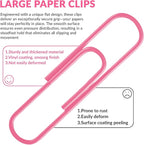 Jumbo Paper Clips, 2 Inch Large Paper Clip - Image 5