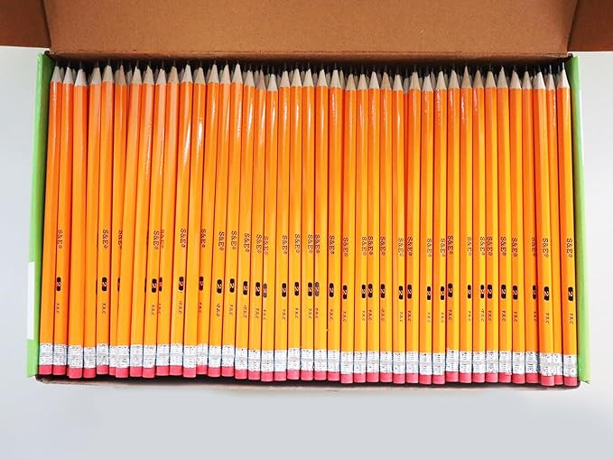 S & E TEACHER'S EDITION Woodcased #2 Pencils, Pre-sharpened, - Image 6