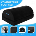 StepLively Foot Rest for Under Desk at Work, Comfortable Foot Stool - Image 2