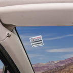 Oil Change Reminder Stickers - 100 Black, Red, Clear Next Service Check by Removable Labels - 2" x 2" Square Automotive Due Window Sticker