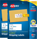 Avery Printable Shipping Labels with Sure Feed, 2" x 4" Customizable Stickers, White, 500 Blank Mailing Labels Total, Great for Mailing, Shipping, and More (2-Pack of 8163)