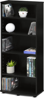 FURINNO Jaya 4-Tier Multimedia Storage Tower by Furinno-FitsYourSpaceFitsYourBudget