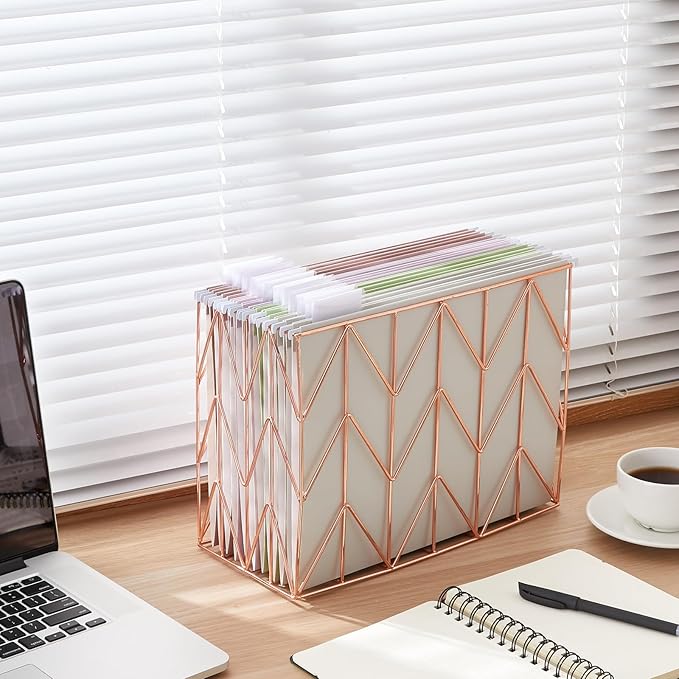 Fei Bi Hanging rose gold file organizer - Image 8