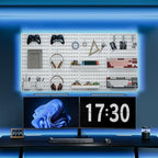 MULSAME Pegboard Combination Kit, 25.2" x 25.2" Wall Mounted Storage Set - Image 2