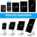 AboveTEK Elegant Tablet Stand, Aluminum iPad Stand Holder, Desktop Kiosk POS - Image 2