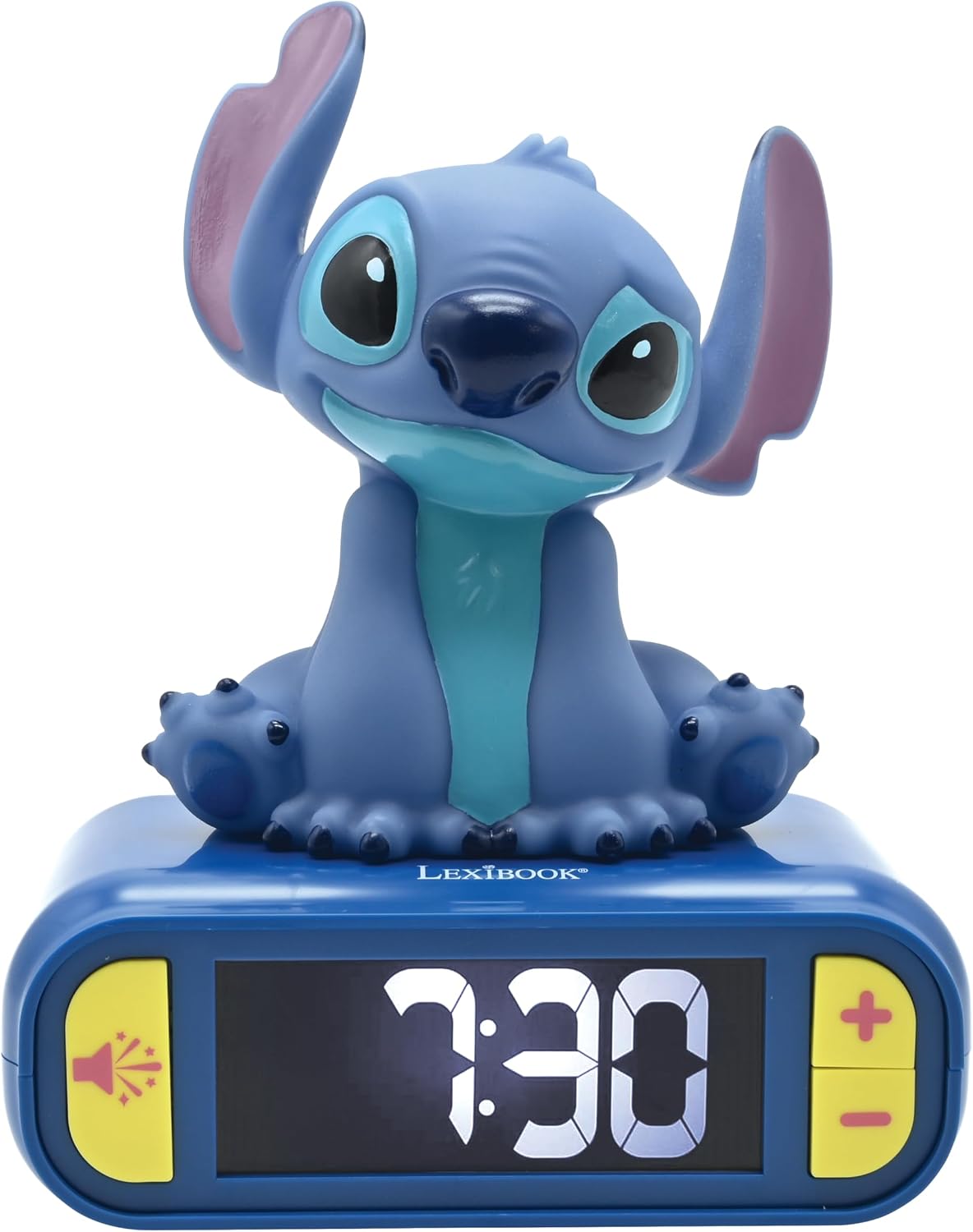 lexibook, stitch nightlight alarm clock, rl800d, main product view