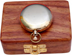 Bazross Brass Nautical Compass - Image 6