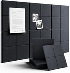 Fluxynara Large Felt Bulletin Board 36" x 24"Cork Board Alternative-6 Pack by FLUXYNARA