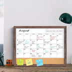 Calendar Whiteboard for Wall, 18x24 Inches White Board Calendar Dry Erase - Image 8